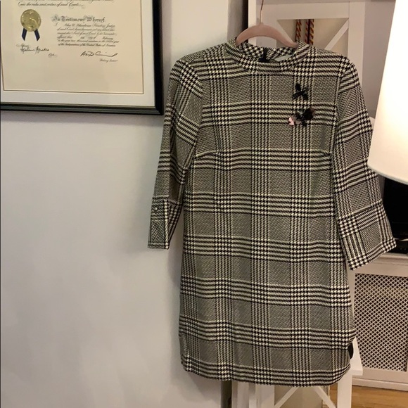Black and white houndstooth dress - Picture 1 of 5